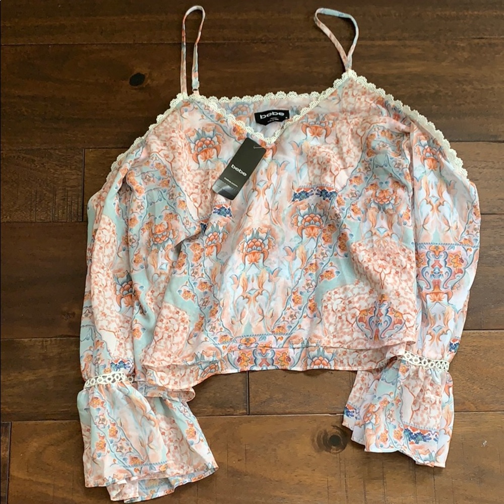 Bebe Off-shoulder Shirt